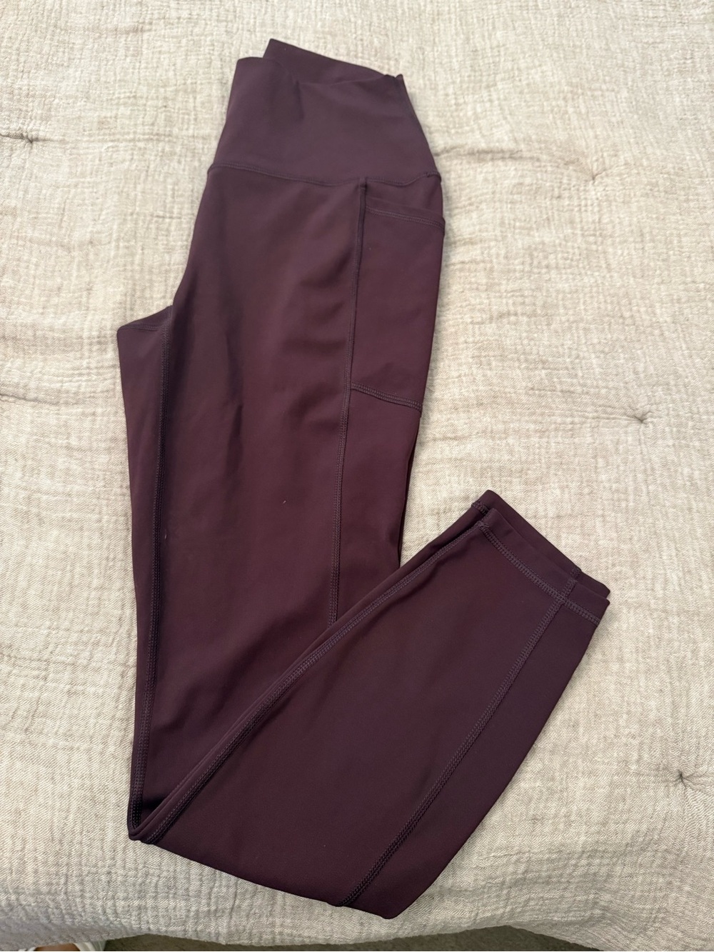 RBX High-Waist Plum Workout Leggings